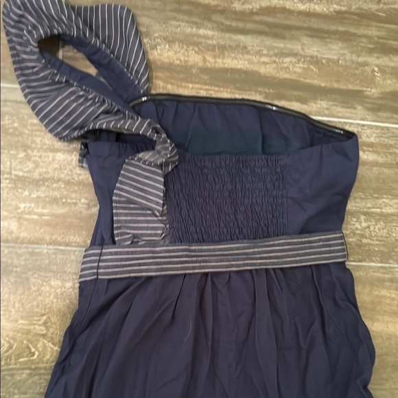 VENUS Blue Gray One Shoulder Sundress - Picture 10 of 11